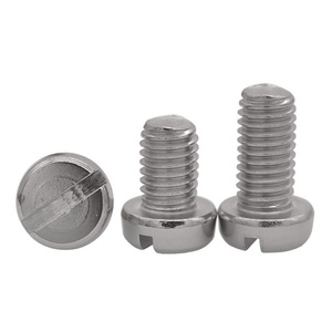 Vis cylindriques à fromage fendues DIN 84 acier inoxydable 316 boulon A4 ISO 1207 vis à tête ronde à cylindre fendu à sens unique - Product Image 3