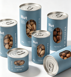 Custom Food-Grade Paper Tube Packaging for Nuts Durable and Eco-Friendly Dried Food Snack Paper Can Packaging - Product Image 6