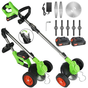 Máy cắt cỏ cầm tay không dây pin Lithium 24V tự chế với tay cầm thu gọn có thể điều chỉnh, tay cầm chống trơn, đạt chứng nhận CE - Product Image 2