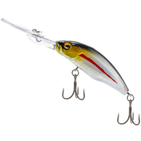 Leurre de pêche artificiel Long Lip Diving Minnow Crankbait 10cm 9g en plastique dur pour la pêche au bar et au brochet