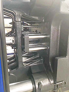 Machine d'injection plastique de type table d'occasion Haitian 470T avec servomoteur / Machine de fabrication de lavabo en plastique / Machine de fabrication de gobelet de bain de bouche en plastique - Product Image 5