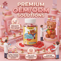 Gummies multivitaminés aux fruits avec vitamines C, D, E pour le soutien quotidien de l'immunité et du métabolisme, parfaits pour les modes de vie actifs, approvisionnement en vrac