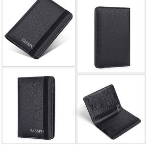 Cartera de Viaje de Moda para Hombre, con Forro de Poliéster, Personalizada con Bloqueo RFID, con Compartimento para Pasaportes Familiares - Product Image 6