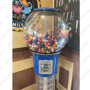 <strong>Coin</strong> Operated Spiral Gum <strong>Capsules</strong> Vending Gumball Machine with <strong>Capsule</strong> Toys or Bouncy Ball Gachapon Vending Machine - Product Image 5