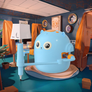 Robot de Dibujo Automático en Oferta, Electrónica Inteligente para Niños, Juguete Tecnológico para <span class=keywords><strong>Aprender</strong></span> a Pintar, Hecho de Plástico Resistente - Product Image 3