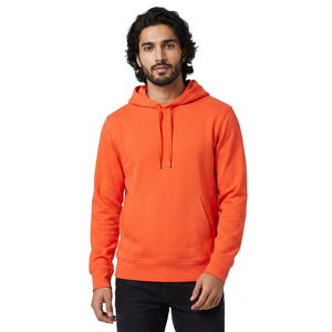 Best Design Men's Regular Fit Front Custom Printed Logo Casual Winter <b>Hoodie</b> with Breathable Collar - Product Image 1