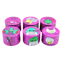 Kit de broyeur de tabac d'épices sèches en alliage de zinc Machine 3 pouces vente en gros Logo personnalisé métal manuel broyeur d'herbes roses