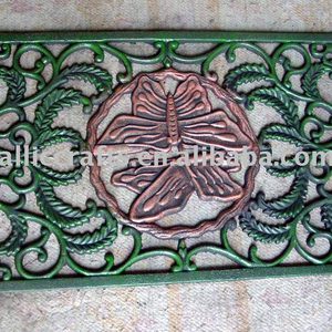 Коврик напольный из чугуна, с бабочкой - Product Image 5