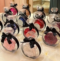Fleur Éternelle en Bouteille de Parfum Rose, Décoration de Cadeau pour la Saint-Valentin et la Fête des Mères en Gros