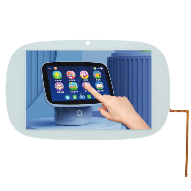OEM ODM 10.1 Inch Projected Capacitive Touch Panel (PCT) Capacitive Touchscreen Panel Custom Shape Touchscreen for Kid Learning