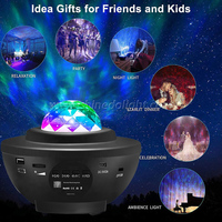 Projecteur Ciel Étoilé Intelligent Laser, Haut-Parleur Musical BT, Projecteur Galaxie pour Chambre, Cadeau