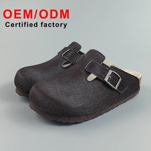 Unisex de lujo deportivo ligero pisos crin de caballo antideslizante Birkenstocks mulas amortiguación transpirable Slip-On zuecos suaves - Product Image 1