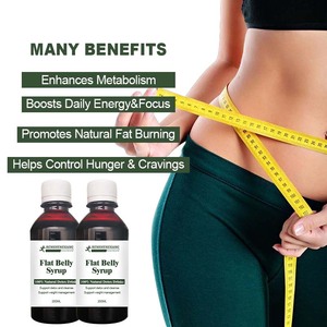 OEM ODM 100% Naturel Personnalisable Vente en Gros Sirop <span class=keywords><strong>Ventre</strong></span> <span class=keywords><strong>Plat</strong></span> 200ml Boissons Détox 100% Naturelles <span class=keywords><strong>Complément</strong></span> Minceur Brûle-Graisse - Product Image 2