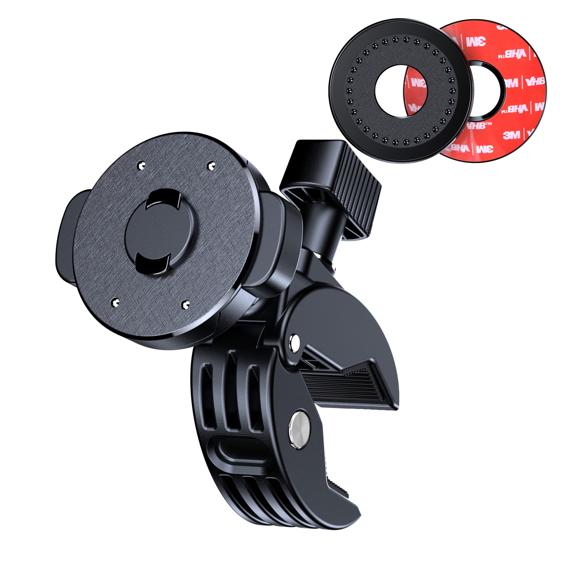 Black-speed lock cycling phone holder [crab clip]