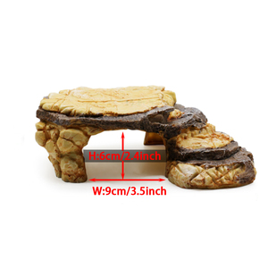 Rùa Basking Nền Tảng Rùa Leo Dốc Các Loài Bò Sát Đá Phiến Đá Dock Nghỉ Ngơi Sân Thượng Rùa Sunning Nền Tảng Nhựa - Product Image 2