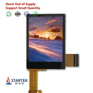 2.4 Inch Transflective Display 240*320 Resolution MCU RGB SPI Interface Sunlight-Readable Semi-Transparent Touch Panel LCD