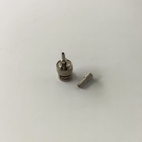 Antenne CCTV 50 ohms, connecteur coaxial RF BNC mâle à sertir pour câble RG316 RG174 RG188