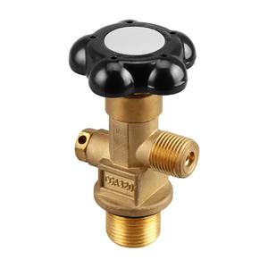 Manual <b>Angle</b> Structure Argon Carbon Dioxide Acetylene Cylinder <b>Valves</b> CGA580 QF-35C CGA320 QF-36D - Product Image 2