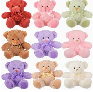Venta caliente 8 pulgadas multicolor oso de peluche Animal de peluche para graduación cumpleaños regalo de San Valentín nueve colores oso muñeca - Product Image 1