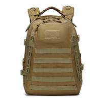 Sac à dos tactique personnalisable OEM avec compartiment pour ordinateur portable pour les sports de plein air, la randonnée, les voyages, la pêche, la chasse