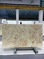 Dalle de marbre moderne polie naturelle Ceppo Monet Garden Breccia Aurora Rosa pour revêtement mural et de sol intérieur, tailles personnalisées, plateau de salle à manger