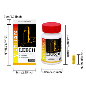 Männliche Kräuter ergänzungen Blutegel kapseln zur Verbesserung der <span class=keywords><strong>Penis</strong></span> härte Sicher für nicht schwangere Erwachsene - Product Image 4