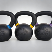 Fabricant professionnel chinois de kettlebells réglables et durables, vente en gros, logo personnalisé, acier coulé pour salle de sport