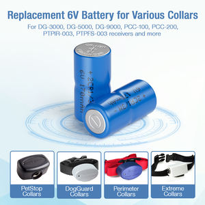 EBL собачий ошейник 170 мАч 6 В литий-диоксид марганца <span class=keywords><strong>2cr</strong></span>-1/3n сменные батареи - Product Image 3