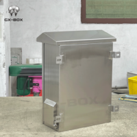 Boîte de commande industrielle en acier inoxydable IP65 armoire de commande extérieure électrique Plc de carte de distribution en métal