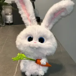 Muñeco <span class=keywords><strong>de</strong></span> Peluche del Dibujos Animados <span class=keywords><strong>La</strong></span> Vida Secreta <span class=keywords><strong>de</strong></span> las <span class=keywords><strong>Mascotas</strong></span>, Conejo Líder, Juguete <span class=keywords><strong>de</strong></span> Peluche, Regalo <span class=keywords><strong>de</strong></span> Cumpleaños o Festividades para Niñas, Decoración <span class=keywords><strong>de</strong></span> Habitación - Product Image 3