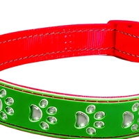 Collier lumineux pour chien à LED, réglable, en silicone souple, réfléchissant, pour la promenade en extérieur