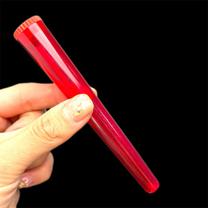 <strong>Custom</strong> Plastic Air-tight Box Tube Smell Proof Storage Pop Top <strong>Container</strong> Conical <strong>Roll</strong> Tubes With Child Resistant Lid - Product Image 2