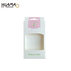 Eco-friendly <b>Paper</b> box Hanging Hole Display <b>Boxes</b> for Press On Nails, Foldable <b>Paper</b> <b>Boxes</b> for DIY False Nails - Product Image 4