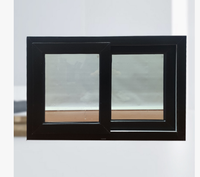 Ventana Corredera Horizontal Moderna de PVC Resistente al Viento con Rejilla para Dormitorio, Baño y Sala de Estar, Marca BOCHARM
