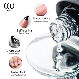 French özel 1KG UV jel oje ile fransız tarzı HEMA HPMA TPO ücretsiz özel etiket taban kat lehçe - Product Image 4