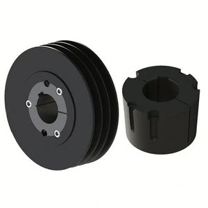Poulies à courroie trapézoïdale Spz <span class=keywords><strong>Spa</strong></span> Spb Spc Roues à rainure en V 1610 Douille à serrage conique pour poulie en fonte - Product Image 1