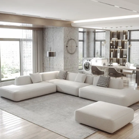 Canapé léger canapé polaire de luxe chaise simple salon nordique canapé moderne canapés en cuir éponge