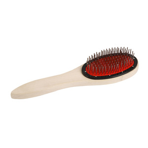 Wooden Handle <b>Pet</b> Comb Dense Bristles For Dog Grooming And Detangling - Product Image 4
