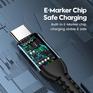 Câble de transfert de données 100W USB C vers USB C câble de chargement 5A tressé de Type C pour téléphone Galaxy <span class=keywords><strong>Kindle</strong></span> - Product Image 6