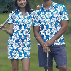 Chemise polo de golf pour homme, coupe personnalisée, couture, broderie, boutonnée, haute qualité, impression par sublimation intégrale, logo personnalisé - Product Image 2