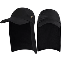 Casquette unisexe de haute qualité avec couverture de cou d'oreille rabat pare-soleil Camping en plein air voyage chapeau de pêche