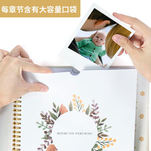 <span class=keywords><strong>Livre</strong></span> de souvenirs de croissance quotidienne pour bébé Gangtong, carnet de journal intime pour enfants, carnet de suivi de la croissance du bébé - Product Image 4