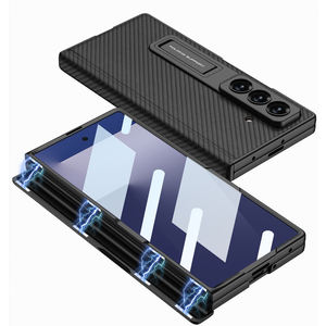 เคสกันกระแทกแบบบางพิเศษ TPU+PC สำหรับเล่นกีฬา รองรับการชาร์จไร้สาย พร้อมฟิล์มกันรอยแบบพับได้ ครอบคลุมทั้งตัวเครื่อง สำหรับ ZFold5 6 7 - Product Image 4