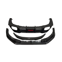 Kit carrosserie en fibre de carbone véritable haute qualité, spoiler avant, diffuseur arrière, spoiler de coffre pour BMW Série 8 G14 G15 Coupé