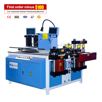Machine de barre omnibus hydraulique pour la découpeuse en aluminium de cuivre 3 en 1 CNC