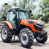 Tractor Agrícola LAWNIO con Envío Gratuito, Ruedas Ajustables Opcionales, Operación Multiusos para Cultivo, Tractor 4x4