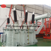 Transformateur de tension triphasé immergé dans l'huile 132 kV vers 33 kV 180 MVA, protection de terre, norme IEC60076