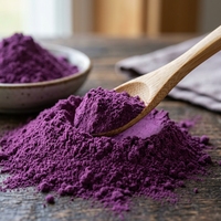Poudre d'Ube Naturelle Pure de Patate Douce Violette Riche en Anthocyanes Superaliment Sans Gluten Végétalien pour la Cuisson et les Smoothies