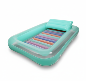 Materassino Gonfiabile Galleggiante per Piscina, Spiaggia e <span class=keywords><strong>Mare</strong></span>, Comodo Sedile ad Aria per il Relax all'Aperto - Product Image 3