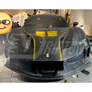Kits de carrocería CF completamente expuestos para conversión SF90XX para Ferrari SF90 Stradale y Spider, piezas de alta calidad, proveedor de fábrica - Product Image 2